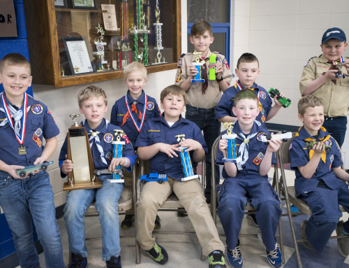 Congratulations to our Pinewood Derby Winners!