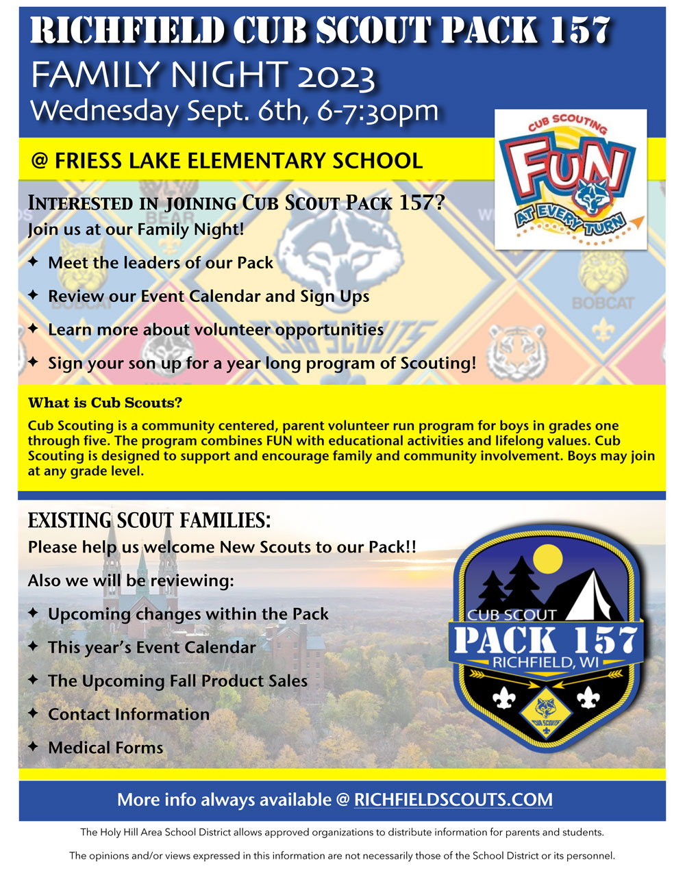 Cub Scouts selling popcorn this month  Alpine Mountaineer News September  20, 2023